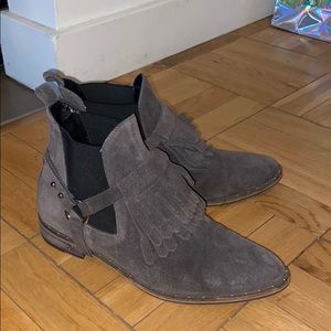 Freda Salvator Suede Ankle Boots 8.5